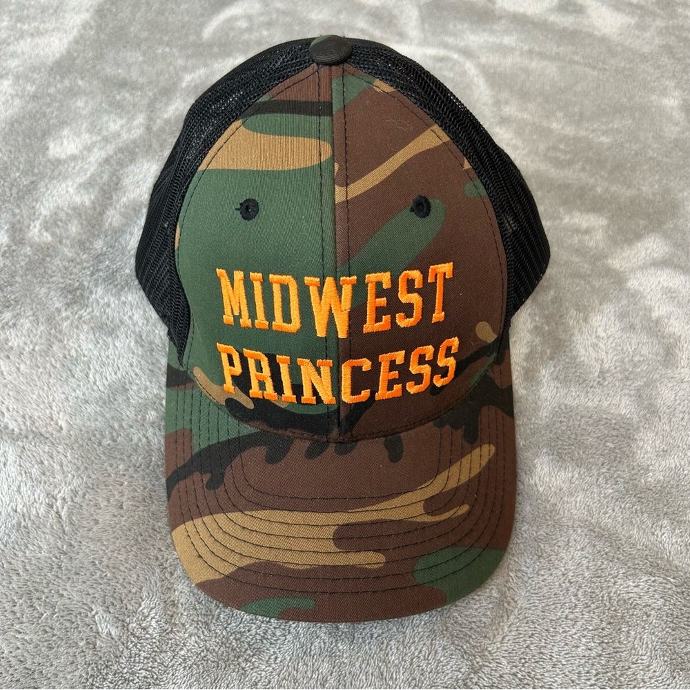 Chappell Roan Midwest Princess Ball Cap Embroidered Camouflage Pattern Varies